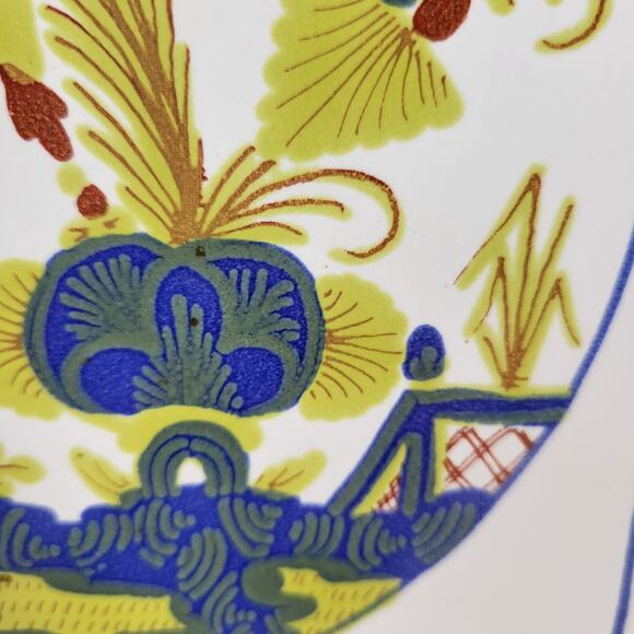 Vintage Tile Trivet Semigres Italy Wood Framed Hand Painted Flower Art MCM - Picture 8 of 14